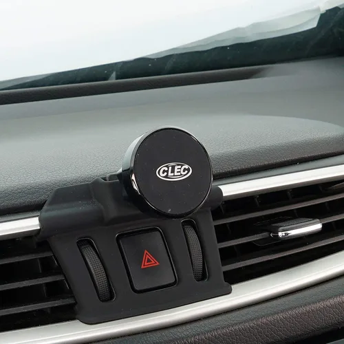 Vista 10 de BEERTE Soporte de teléfono compatible con Nissan Murano 2017 2018 2019 2020 2021 2022 2023 2024, ventilación de aire ajustable, soporte de teléfono