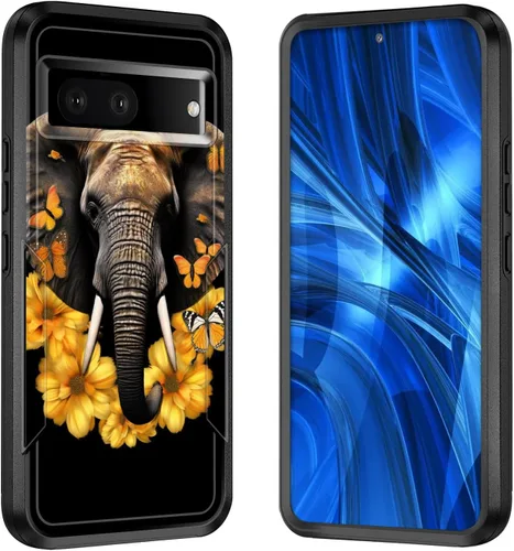 Vista 149 de Funda para Pixel 7A, [probada contra caídas de grado militar] Funda protectora resistente a prueba de golpes para Google Pixel 7A de 6.1 pulgadas