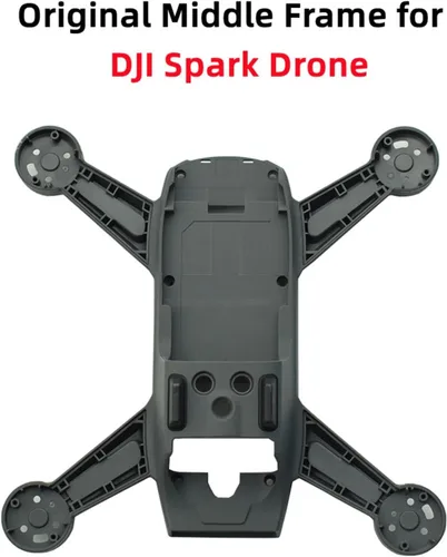 Vista 2 de Marco medio original para DJI Spark piezas de reparación reemplazo cuerpo Shell RC Drone Accessrioes