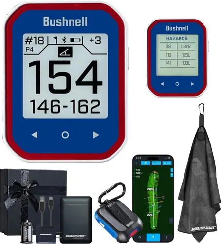 Vista 9 de Bushnell Golf Phantom 3 Slope GPS Handlheld (negro) Más de 38,000 campos, compensación de pendientes, información de peligro, calculadora