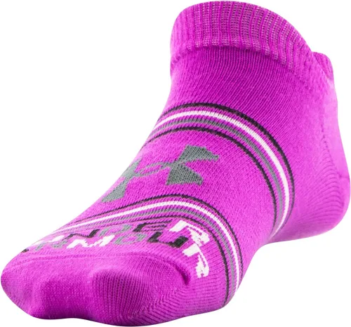 Vista 34 de Under Armour Calcetines ligeros invisibles Essential 2.0 para niños (paquete de 6)