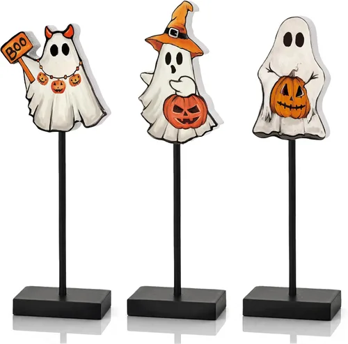 Vista 24 de Smile Wooden Christmas Nativity Scene Angel Table Decor