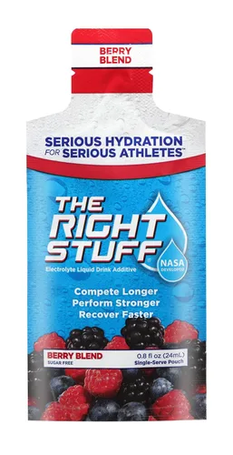 Vista 2 de El aditivo para bebidas electrolíticas de la NASA Berry Blend 10 bolsas Sugar free NASA-developed electrolyte blend - 1,780mg sodium mixes into 16