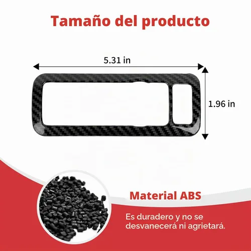 Vista 5 de Linskip Cubierta de control de faro compatible con Ford Bronco Sport 2021-2026, cubierta del panel del interruptor de los faros delanteros