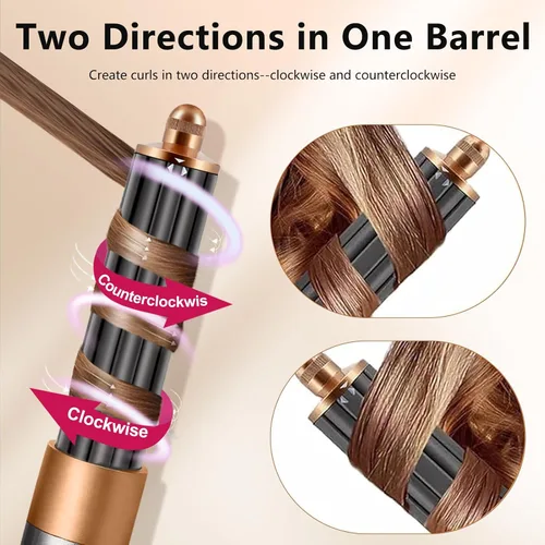Vista 7 de 1.6 pulgadas Hair Styler Long Hair Barrels Adaptadores Accessaries para Dyson Airwrap Supersónico HS05 HS01 Secador de Pelo Accesorio Automático