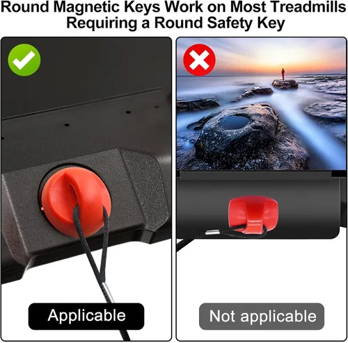 Vista 4 de Llave de seguridad con imán para cinta de correr EEEKit