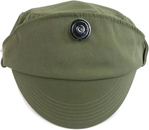 Vista 3 de Star Wars - Gorra de oficial imperial para disfraz, color negro, gris, verde, talla (L, verde)