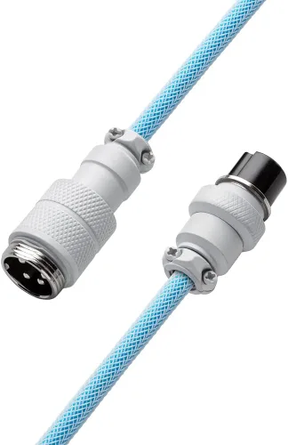 Vista 2 de CableMod Cable de teclado recto Pro (cheesecake de arándanos, USB A a USB tipo C, 150 cm)