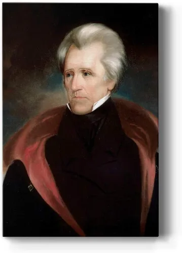 Vista 39 de Renditions Gallery George Washington - Arte de pared de retrato presidental, decoración en lienzo de alta calidad con envoltura de galería, listo