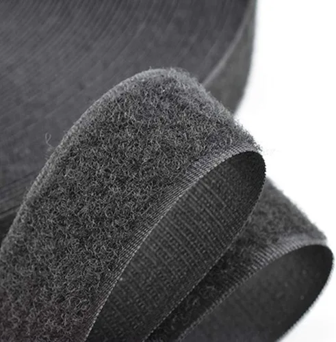 Vista 7 de Cinta de tela de nailon para coser de 1 pulgada de ancho x 32.8 ft de largo, color negro