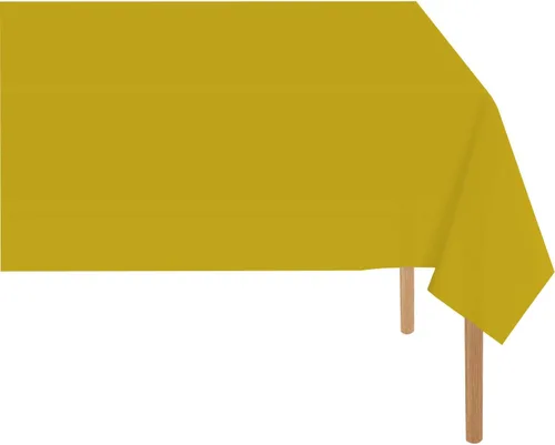 Vista 17 de Mantel de plástico rosa claro (paquete de 2), funda de mesa de comedor de 54 x 108 pulgadas para mesa rectangular, manteles desechables