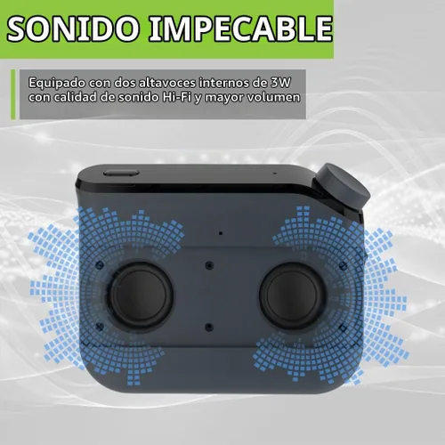 Vista 4 de Avantree Roadtrip - Altavoz Bluetooth para automóvil y transmisor FM inalámbrico 2 en 1 para transmitir audio del teléfono celular al altavoz