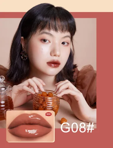 Vista 2 de INTO YOU Brillo de labios, mancha de labios de larga duración, tinte de labios, brillo voluminizador de labios, brillo labial con purpurina, lápiz