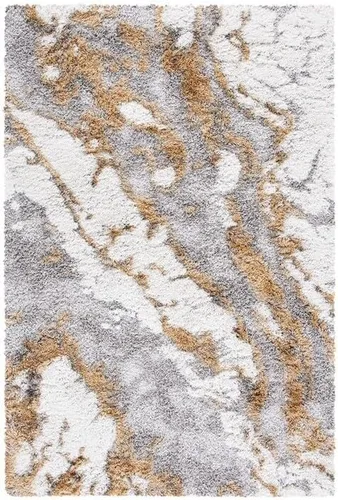 Vista 37 de SAFAVIEH Horizon Shag Collection - Alfombra decorativa, 2 x 3 pies, gris y azul, no desprende pelusa y de fácil cuidado, 2 pulgadas de grosor, ideal