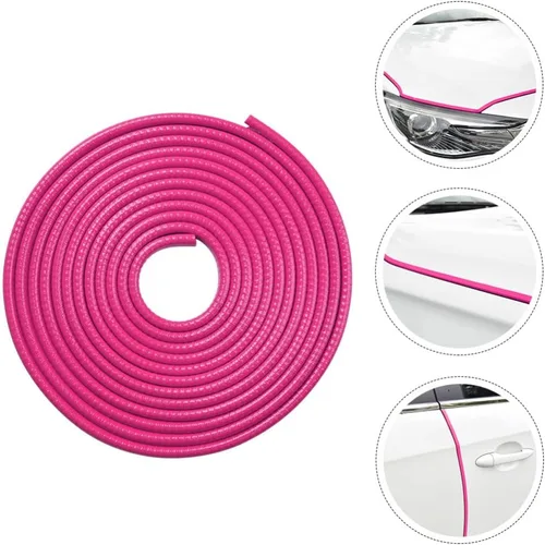 Vista 9 de Sewroro Protector de puerta de coche en forma de U flexible para puerta de coche, tira de sellado de puerta de coche, guardias de puerta
