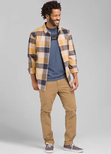Vista 4 de prAna - Camiseta Journeyman para hombre, Will Travel