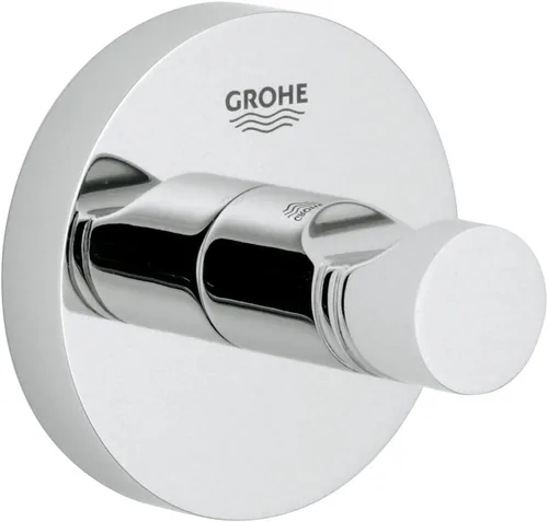 Vista 5 de GROHE 40364GN1 Essentials - Gancho para bata de baño montado en la pared, cepillado Cool Sunrise amanecer (brushed cool sunrise)