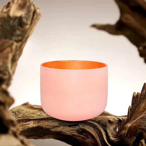 Vista 9 de Leize Chakra Tuned - Juego de 7 cuencos de cristal de cuarzo de 6 a 12 pulgadas con fundas de transporte resistentes y mazos de cuenco para cantar