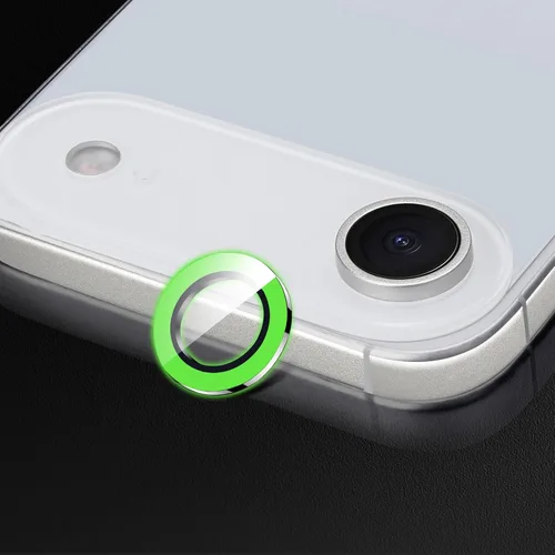 Vista 34 de Compatible con iPhone 11 Pro/11Pro Max/12 Pro Luminous Camera Lens Protector Ultra Thin Película de vidrio templado Protector de pantalla de cámara