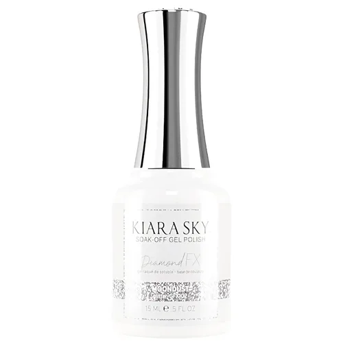 Vista 9 de KIARA SKY Esmalte de uñas Gel Polish DiamondFX con purpurina reflectante y efecto de polvo de diamante brillante, 0.5 fl oz, Beets It (morado)