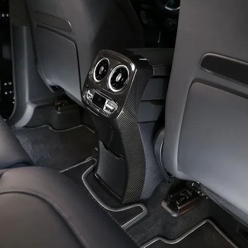 Vista 5 de TOYCIDFG Para Mercedes Benz Clase G W464 G63 G550 G500 G400 G350 2019 2020 Accesorios de coche ABS cromado trasero aire acondicionado cubierta