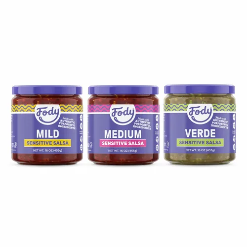 Vista 9 de Fody Foods Salsa mediana, 16 onzas, sin ajo y cebolla, bajo certificado FODMAP, apto para el intestino y el SII, vegano, sin OMG, sin gluten, apto