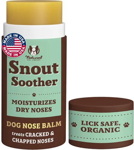 Vista 12 de Natural Dog Company Snout Soother Balm Tin 1 oz – Bálsamo para nariz de perro completamente natural para narices secas y agrietadas – Bálsamo