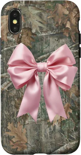 Vista 5 de Camo Pink Bow Case for iPhone 17