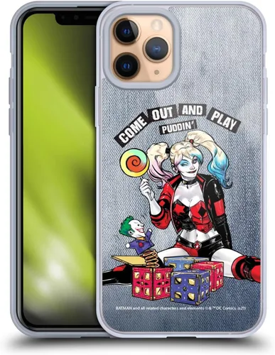 Vista 53 de Head Case Designs Funda de gel suave con licencia oficial de Batman DC Comics Bubblegum Harley Quinn Graphics compatible con Apple iPhone 7