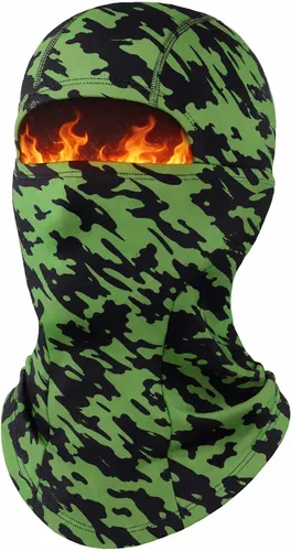 Vista 48 de Fuinloth Pasamontañas de Esquí Balaclava Pro, Pasamontañas a Prueba de Viento Térmico para Climas Fríos, Motocicleta para Hombres/Mujeres