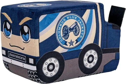 Vista 3 de Bleacher Creatures Anaheim Ducks Zamboni - Peluche Kuricha NHL de 8 pulgadas