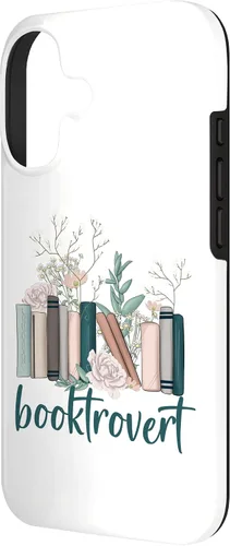 Vista 2 de Grow Your Mind Wildflower Book Booktrovert Floral Womens Case for iPhone 17