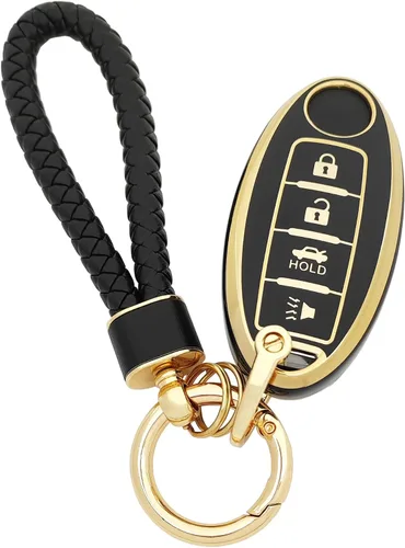 Vista 44 de Funda para Llavero de Coche Llavero Funda de Llave de TPU Suave Carcasa de Protección Portallaves Accesorios