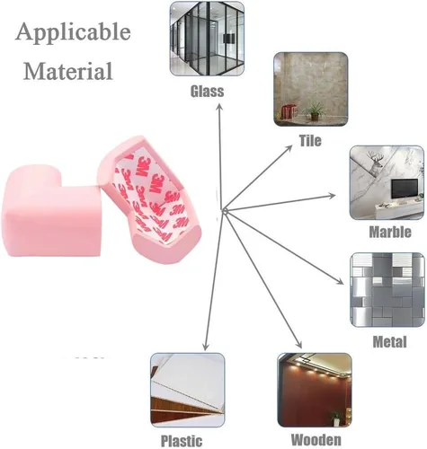 Vista 66 de Protectores de espuma compatibles con anclaje de pared para muebles, protectores de espuma para paredes, protectores de esquina con funciones