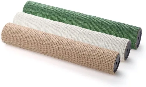 Vista 7 de 2 postes de repuesto para árbol de gato M8, marco de escalada adecuado para bricolaje, marco de escalada de gato, sisal natural, poste de rascador