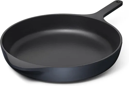 Vista 13 de Sartén de Hierro Fundido Caraway - Sartén de Hierro Fundido Esmaltada de 8" con Recubrimiento de 3 Capas de Esmalte - Sin Necesidad de Sazonado