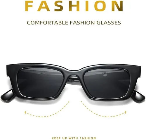 Vista 6 de ENSARJOE Sunglasses for Women Vintage Big Frame Ladies Shades UV400 Sun Glasses