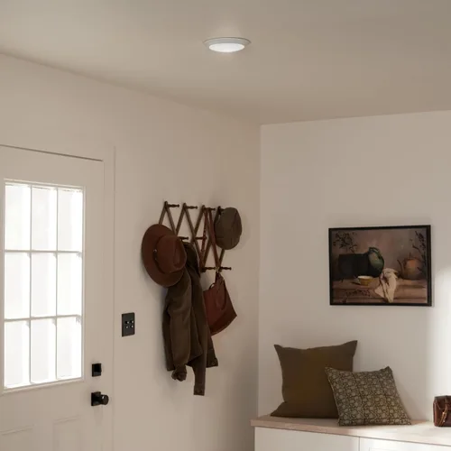Vista 6 de Kichler 43848WHLED30T Horizon 6.5" LED 3000K Downlight en blanco