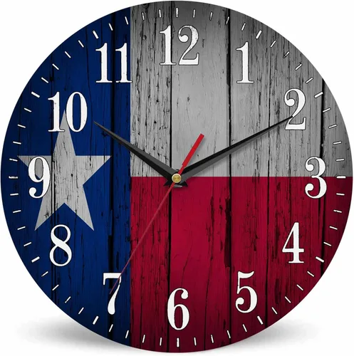 Vista 10 de Mxocom Reloj de pared de cocodrilo verde de dibujos animados con dientes, lindo estilo divertido de 10 pulgadas, silencioso, sin tictac, funciona