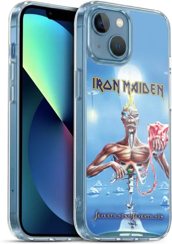 Vista 214 de Head Case Designs Funda de gel suave con licencia oficial de Iron Maiden Brave New World, compatible con Apple iPhone 7 Plus/iPhone 8 Plus Nuevo