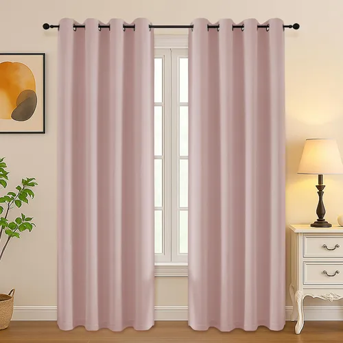 Vista 88 de Simplebrand Juego de 2 paneles de cenefa aguamarina para ventana de cocina de 14 pulgadas de largo, cortinas de oscurecimiento de habitación