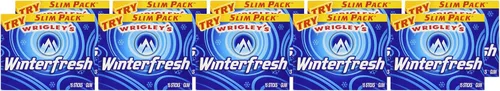 Vista 5 de WRIGLEY'S Winterfresh - Goma de mascar a granel, 15 barras (paquete de 10)