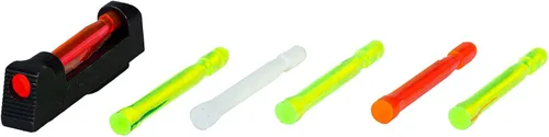Vista 3 de HIVIZ Walther P22 Frnt Sight Intrchg, Verde, Blanco, Rojo