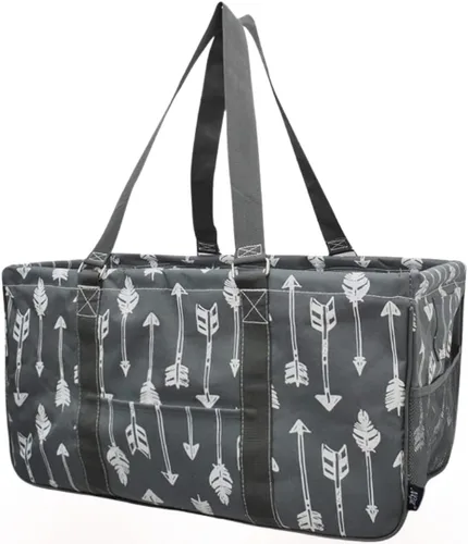 Vista 47 de NGIL Bolsa de comestibles reutilizable extra grande plegable de gran tamaño para comestibles, almacenamiento, picnic, playa, Estampado de vaca