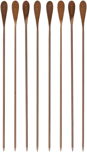 Vista 2 de Tastefully Simple Bloody Mary - Brochetas de cóctel para bebidas, 10 pulgadas, juego de 4