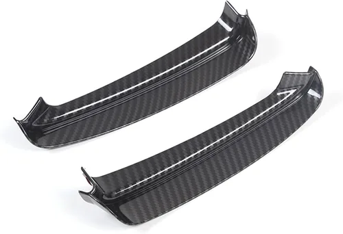 Vista 5 de Daeiclru Espejo retrovisor lateral de automóvil, ajuste de cejas de lluvia compatible con Chevrolet Corvette C8 2020-2023, visera de espejo lateral