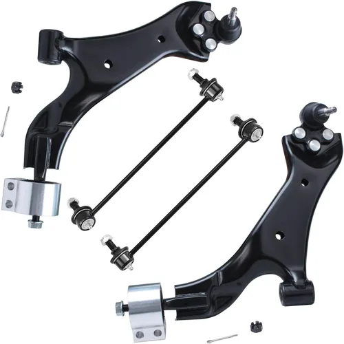 Vista 97 de Detroit Axle - Ejes de eje CV delantero izquierdo y derecho + Reemplazo de juntas esféricas de brazos de control inferiores delanteros para Ford