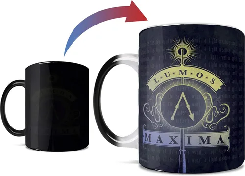Vista 6 de Morphing Mugs Harry Potter (Hogwarts) - Taza de cerámica, color negro