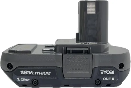 Vista 7 de Ryobi P189 18 voltios 1.5 Ah One+ batería de iones de litio recargable compacta inalámbrica de liberación rápida