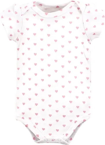 Vista 206 de Hudson Baby baby-girls Cotton Bodysuits 3-pack